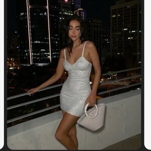 Heiress Beverly Hills diamond dress